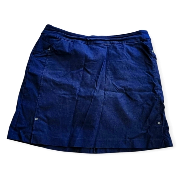 Coconut Row Dresses & Skirts - Coconut Row Quick Dry Navy Mini Skirt 12